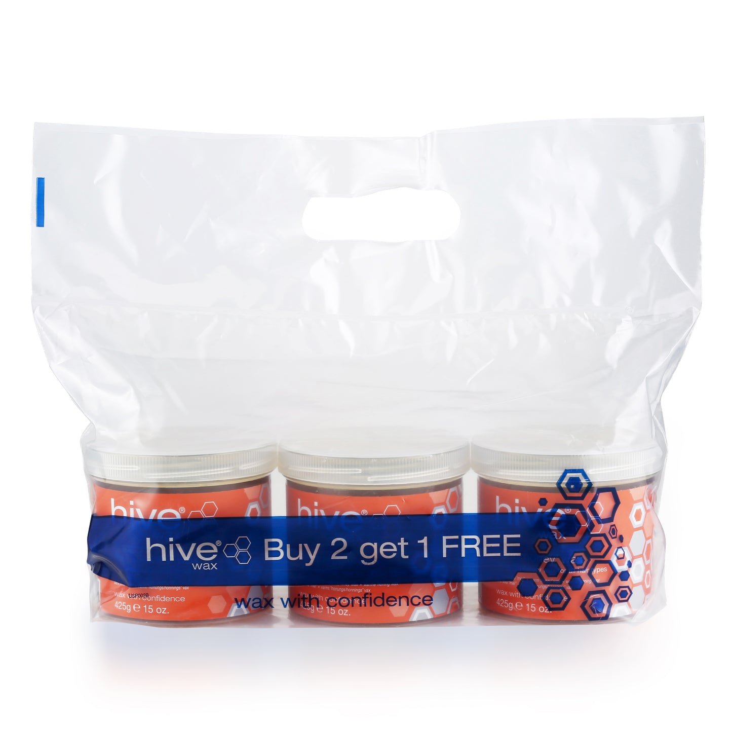 WARM 'HONEY' WAX - 3 FOR 2 PACK