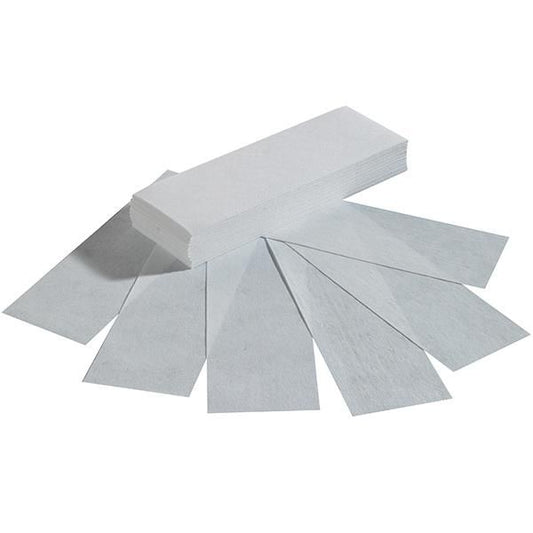 White - Paper Waxing Strips (100)